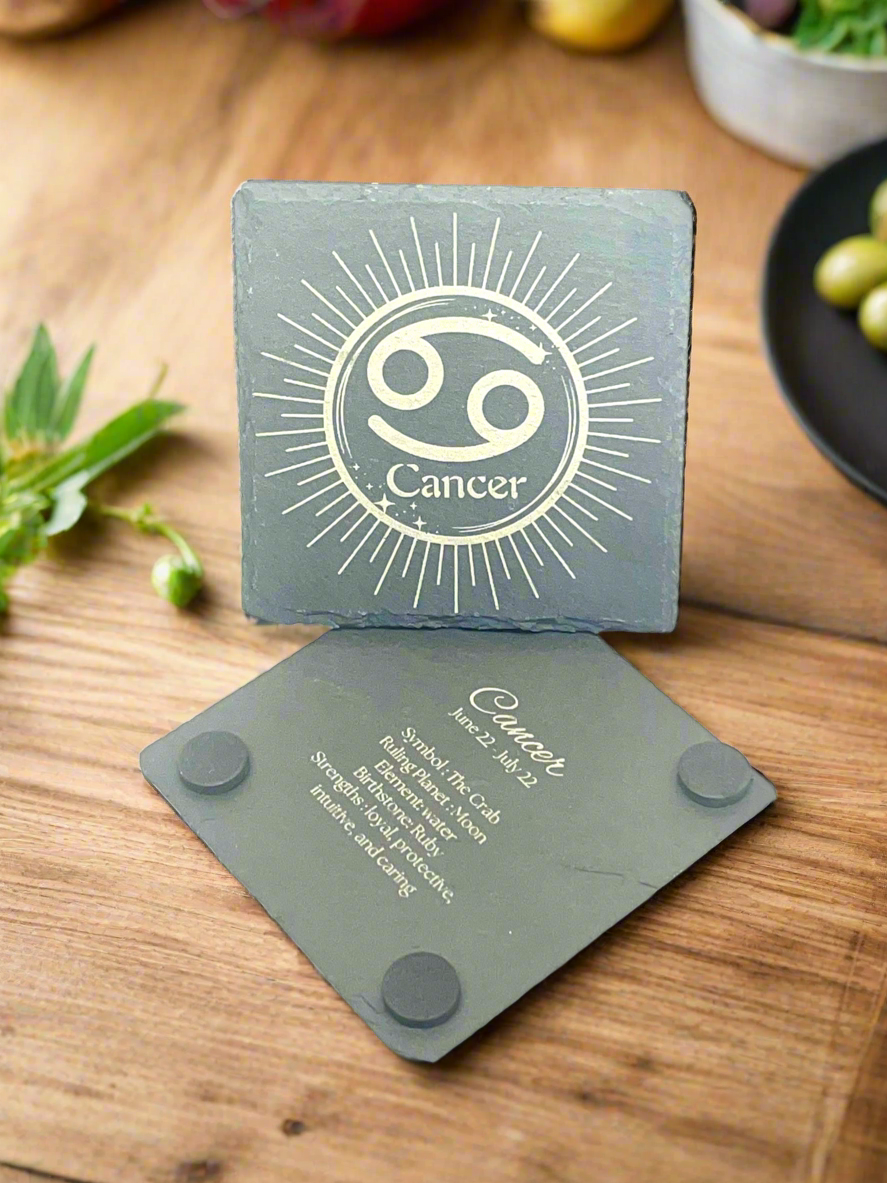 Cancer (Slate Coaster)