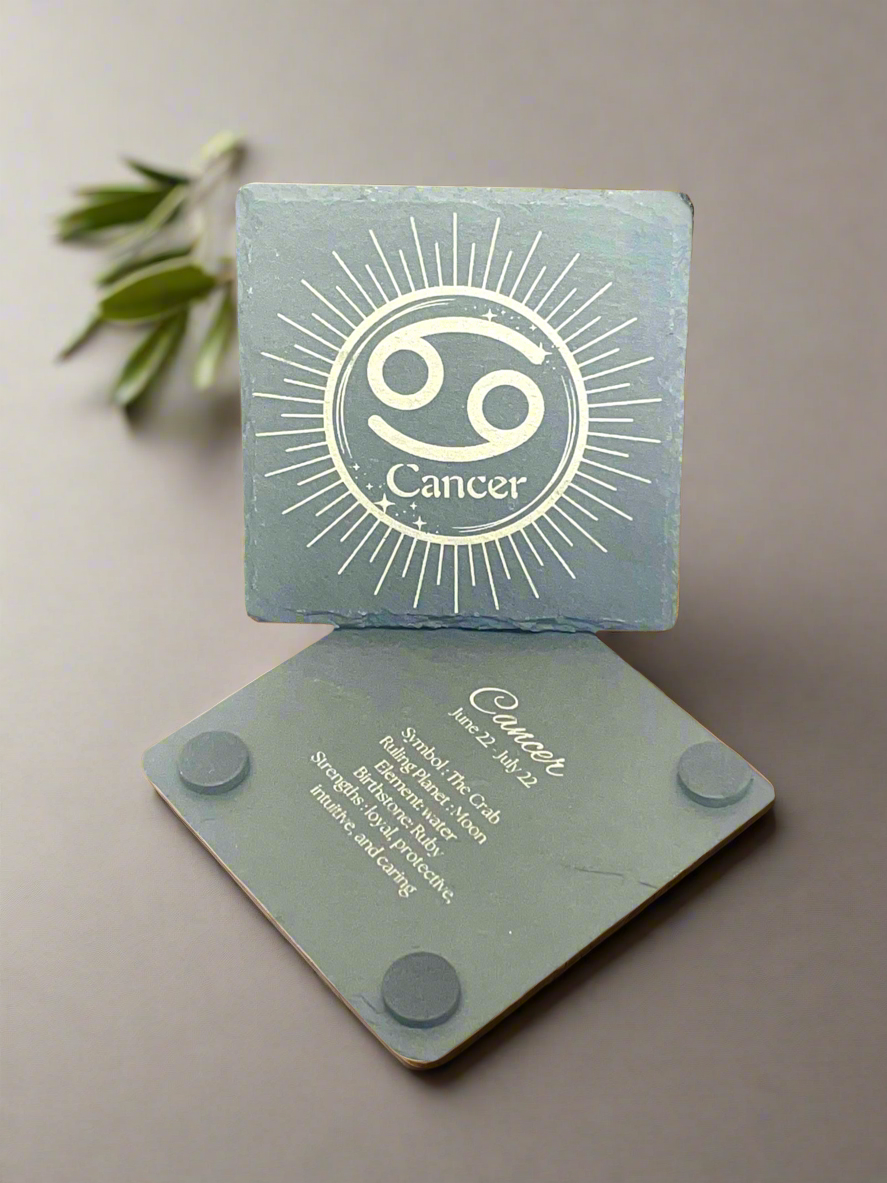 Cancer (Slate Coaster)