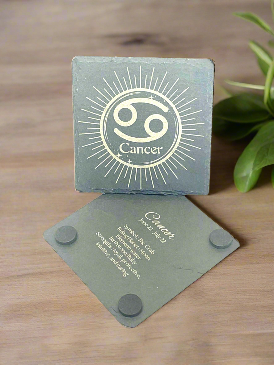 Cancer (Slate Coaster)