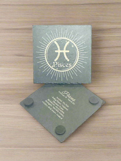 Pisces (Slate Coaster)