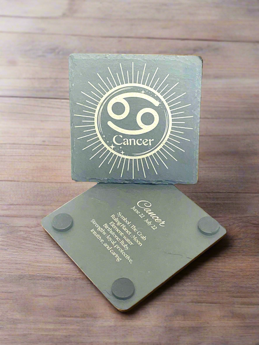 Cancer (Slate Coaster)