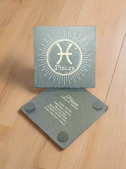 Pisces (Slate Coaster)