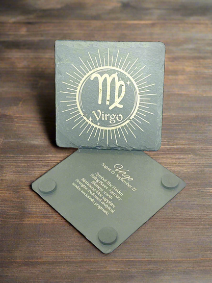 Virgo (Slate Coaster)