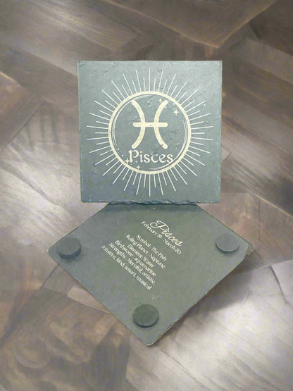 Pisces (Slate Coaster)