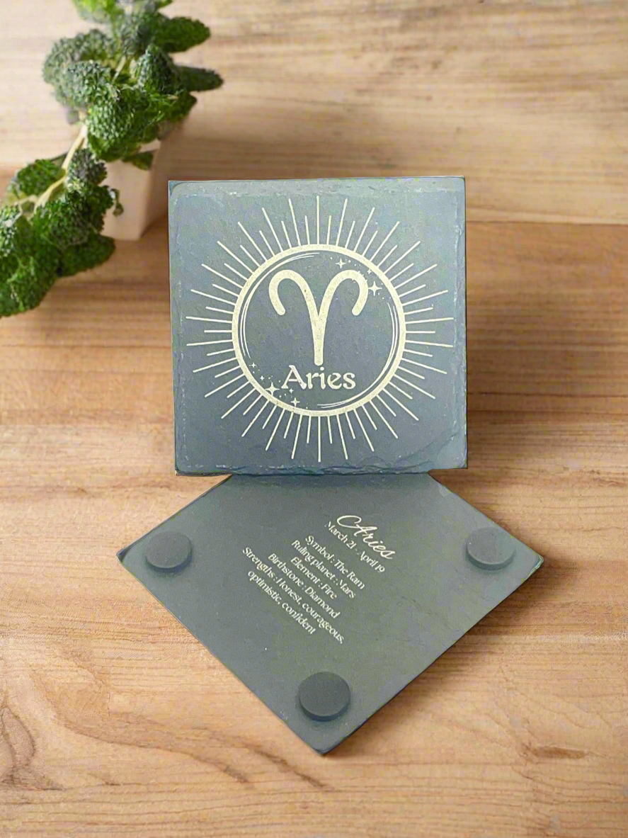 Aries (Slate Coaster)