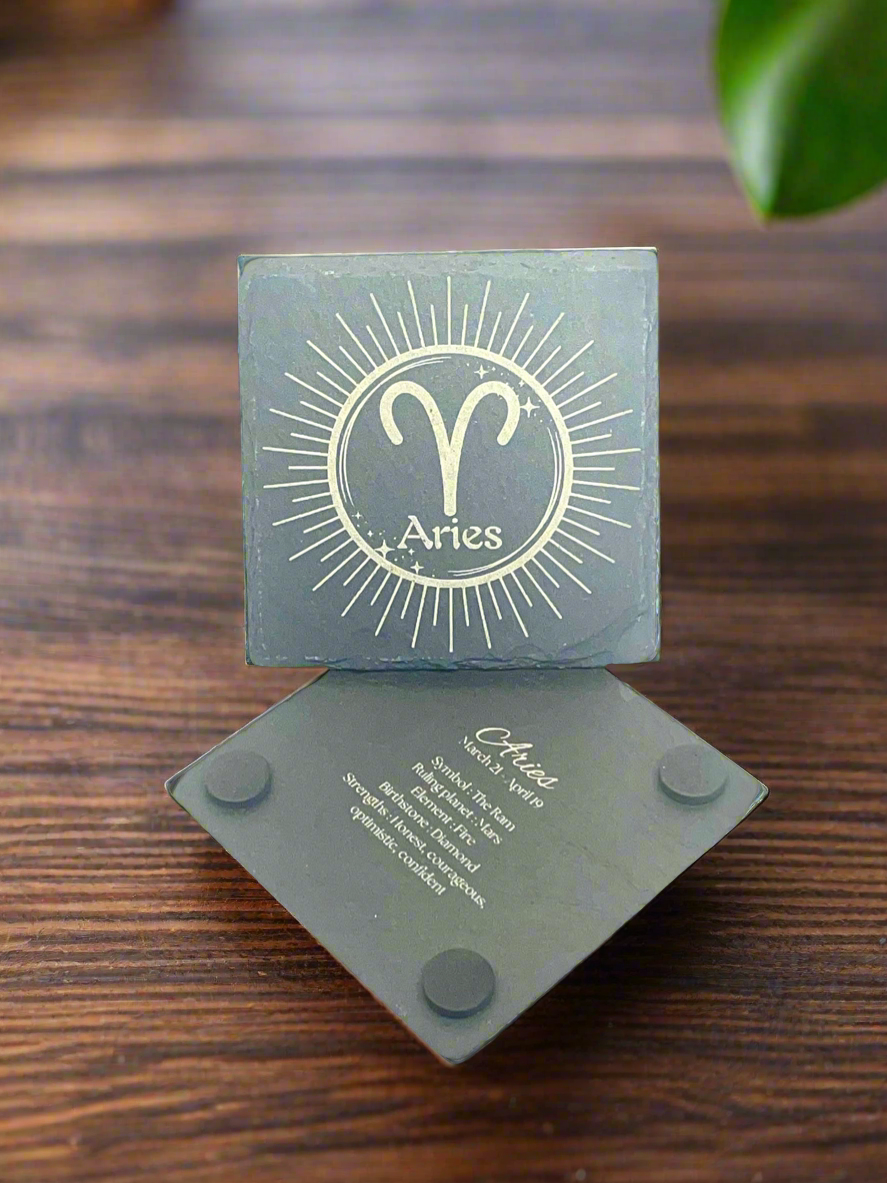 Aries (Slate Coaster)