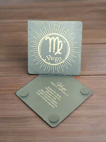 Virgo (Slate Coaster)